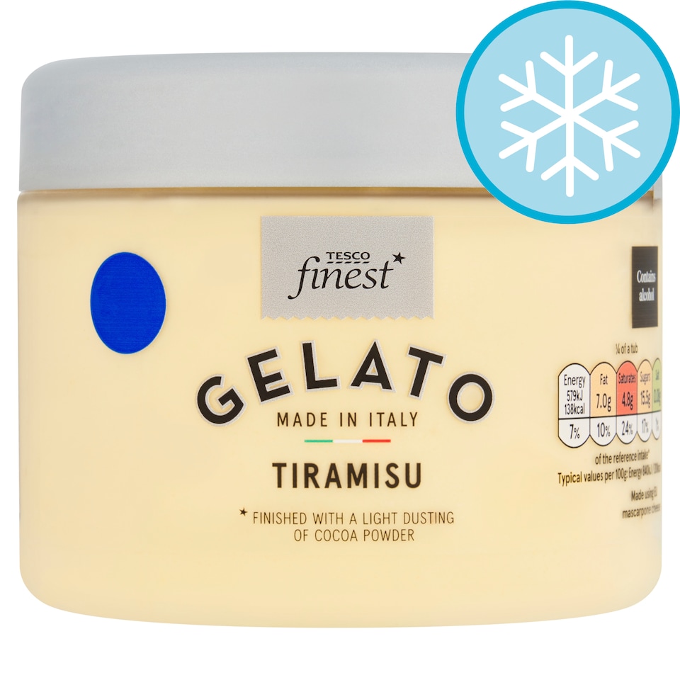 Tesco Finest Tiramisu Gelato 480ml