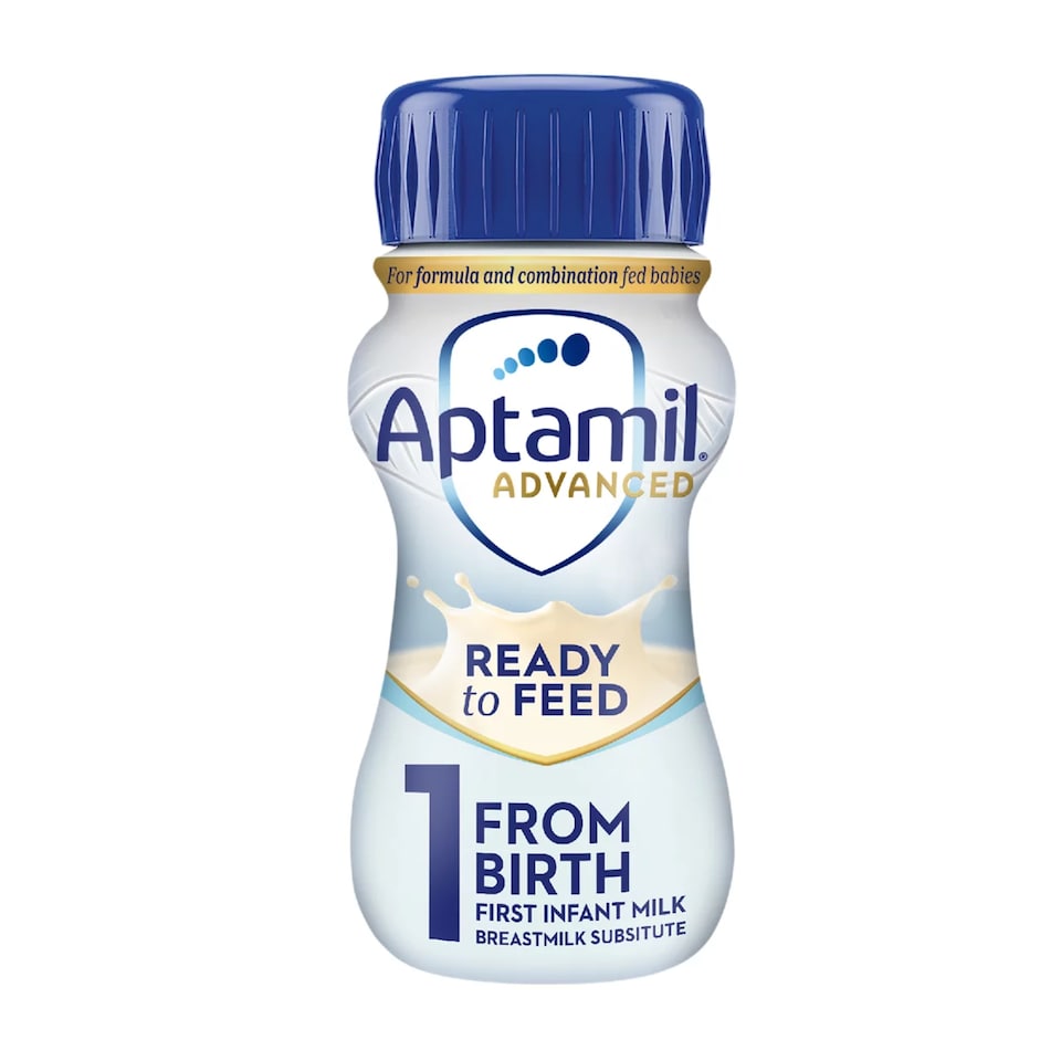 Aptamil Advanced 1 First Baby Milk Formula Liquid Ready to Feed from Birth 200ml