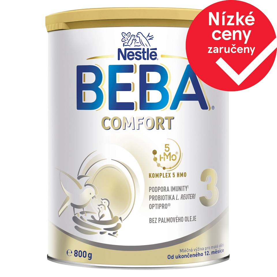 Obrázek 1 pro produkt BEBA COMFORT 3, 5 HMO, mléko pro malé děti, 800g