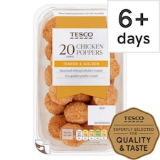 Tesco Chicken Poppers 20 Pack 200g