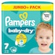 image 1 of Pampers Baby Dry Size 7 Jumbo+ Pack 58 Nappies