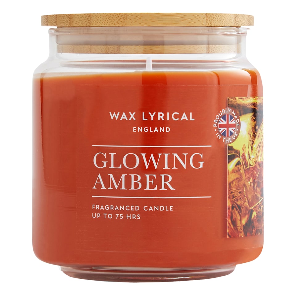 Wax Lyrical Glowing Amber Candle 335g