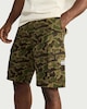 image 1 of RDA Cotton Rich Camouflage Print Cargo Shorts in Green