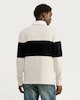 image 2 of F&F Pure Cotton Striped Long Sleeved Rugby Shirt in Cream