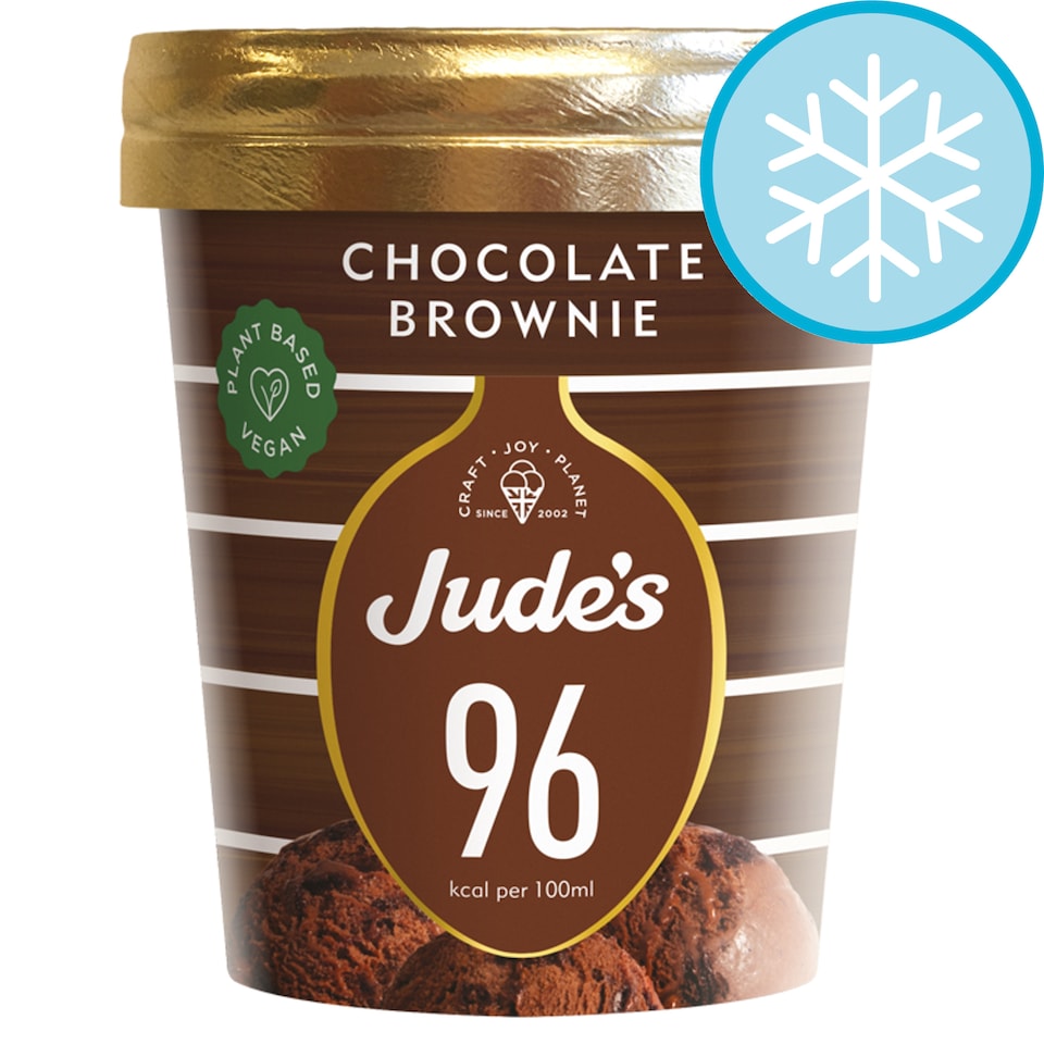 Jude's Plant-Based Chocolate Brownie Ice Cream 460Ml