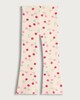 image 2 of F&F Girls 2-Pack Cotton Rich Ribbed Printed Flared Leggings in Multi