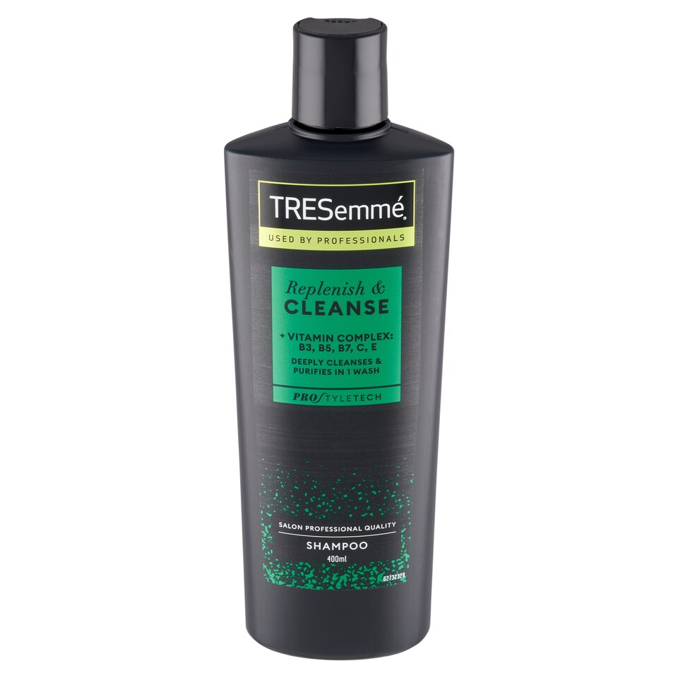 image 1 of TRESemmé Replenish & Cleanse Shampoo 400 ml
