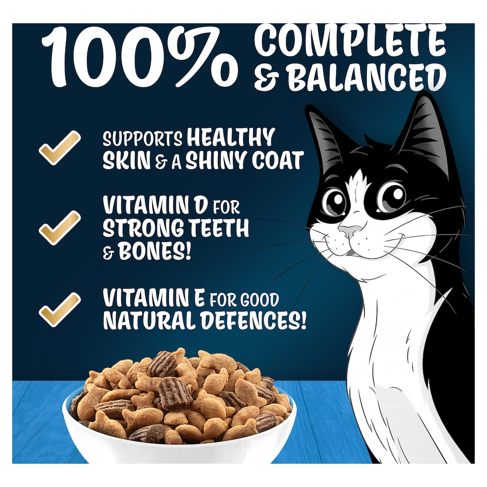 image 1 of FELIX Doubly Delicious Salmon & Vegetables Dry Cat Food 2kg
