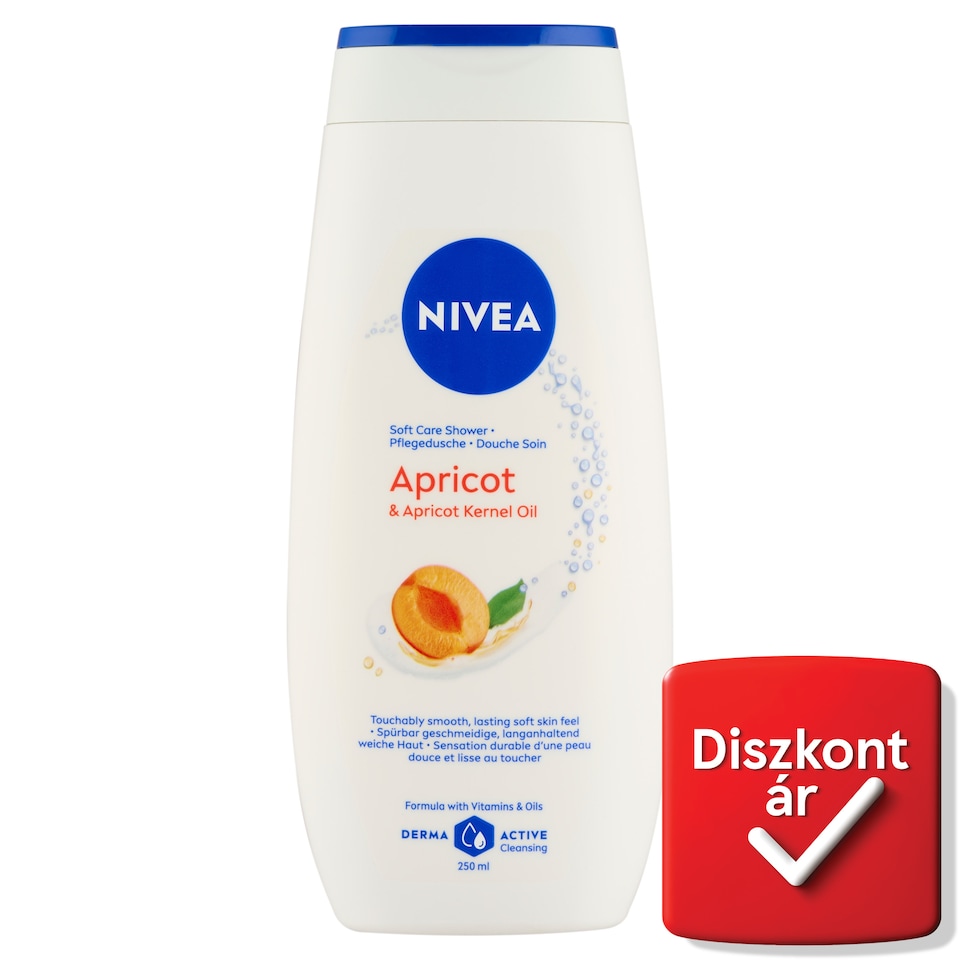 image 1 of NIVEA Apricot & Apricot Kernel Oil Soft Care Shower 250 ml