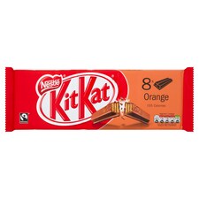 Kit Kat 2 Finger Orange Chocolate Biscuit 8 Pack 165.6G