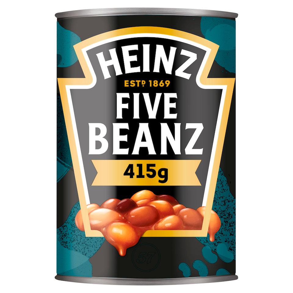 image 1 of Heinz Baked Beans Five Beanz In Tomato Sauce 415G