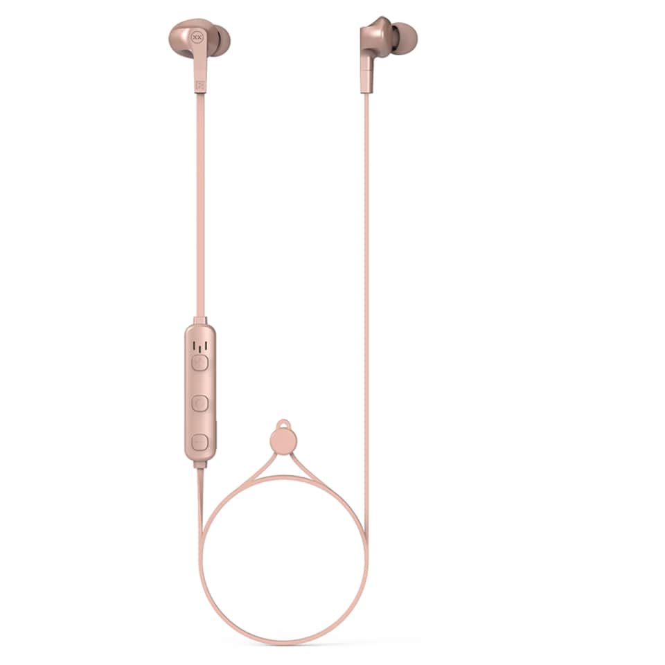 image 1 of Mixx Play Bluetooth Ear Phones Rose Gold