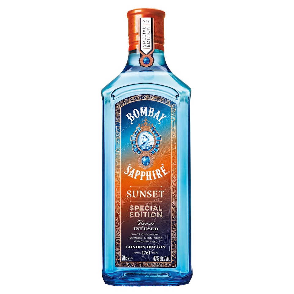 Bombay Sapphire Sunset London Dry gin 700ml