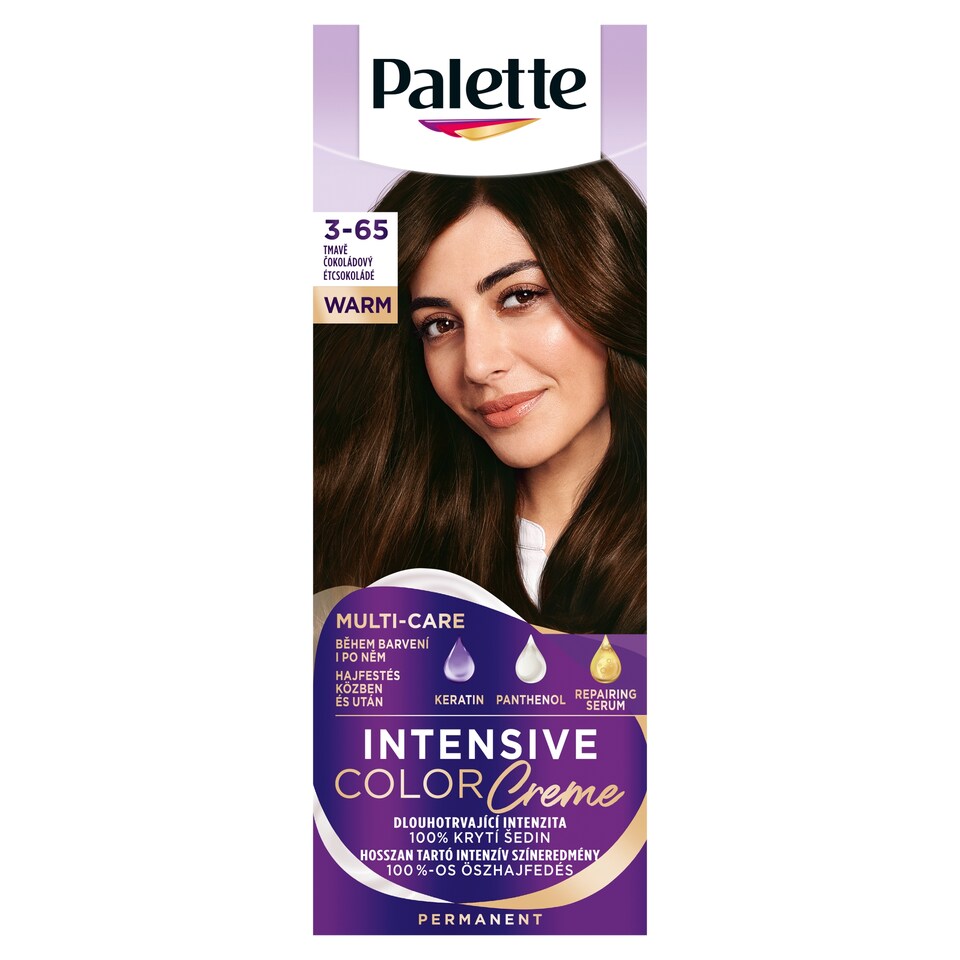 Palette Intensive Color Creme hajfesték 3-65 (W2) Étcsokoládé