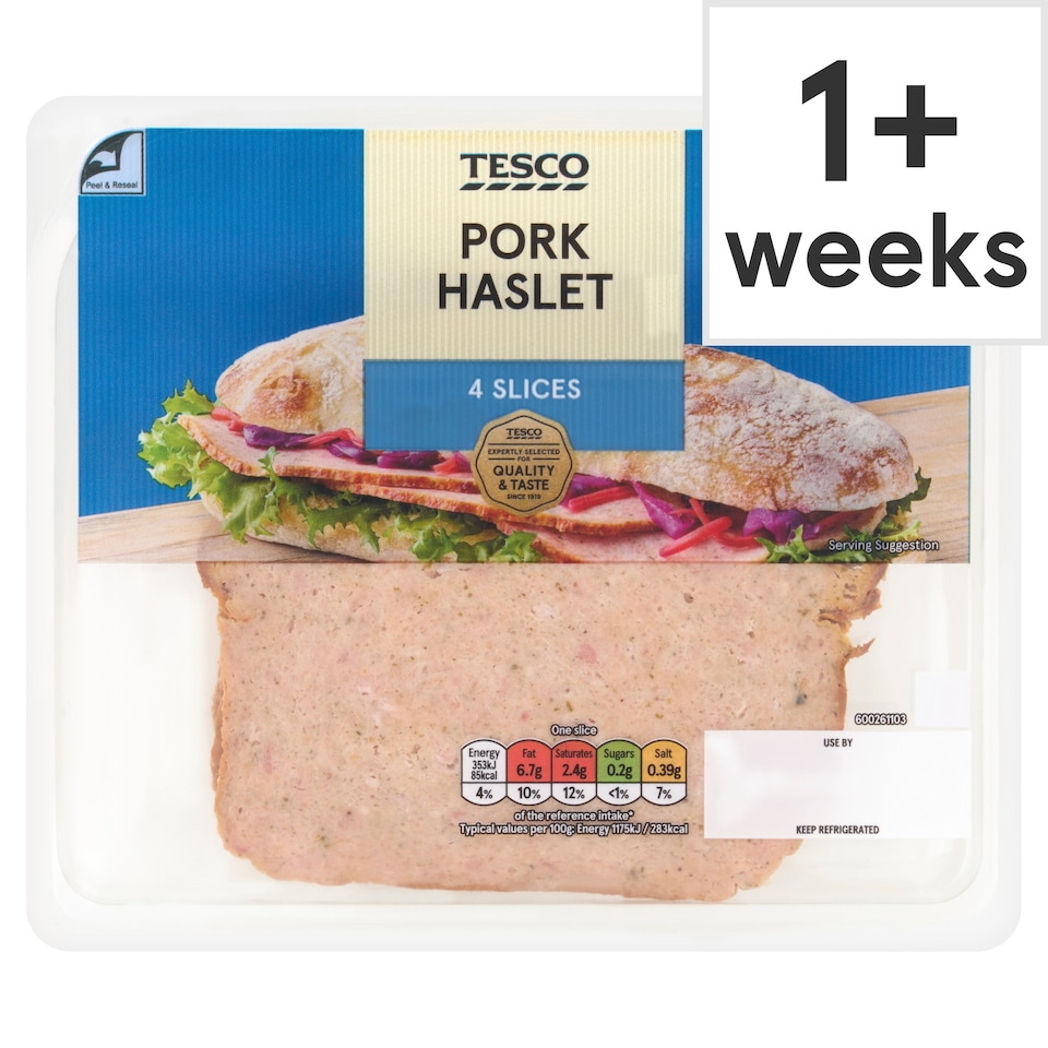 Tesco Pork Haslet Slices 120g