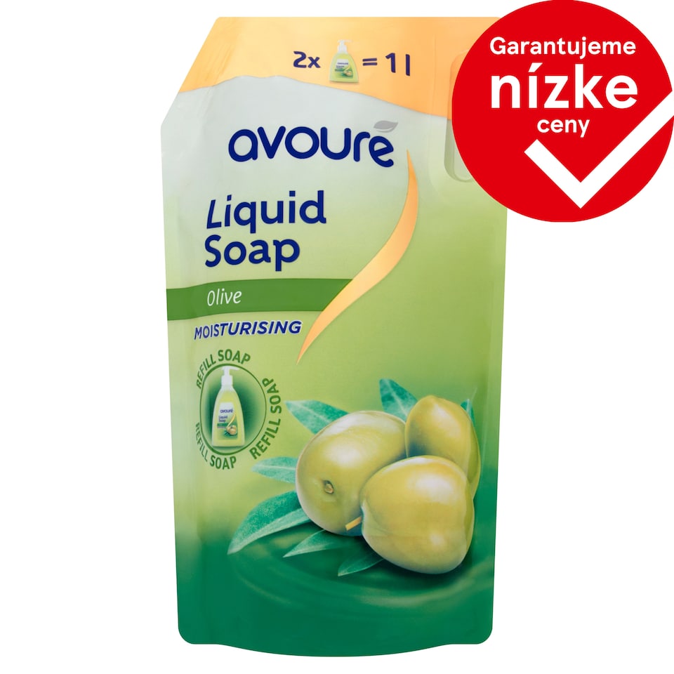 Avouré Olive Moisturising Liquid Soap 1 L