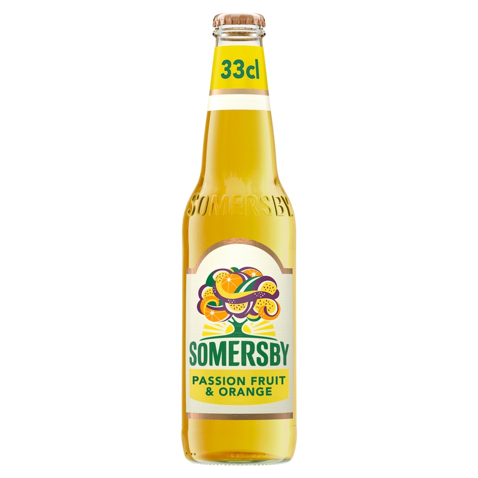 Somersby cider maracuja és narancs ízesítéssel 4,5% 0,33 l