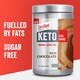 image 2 of SlimFast Advanced Keto Fuel Powdered Shake Mix - Rich Chocolate 350g