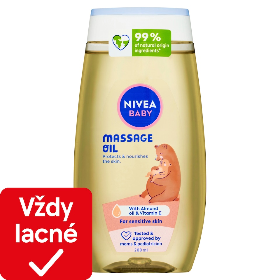 obrázok 1 z Nivea Baby Masážny olej 200 ml