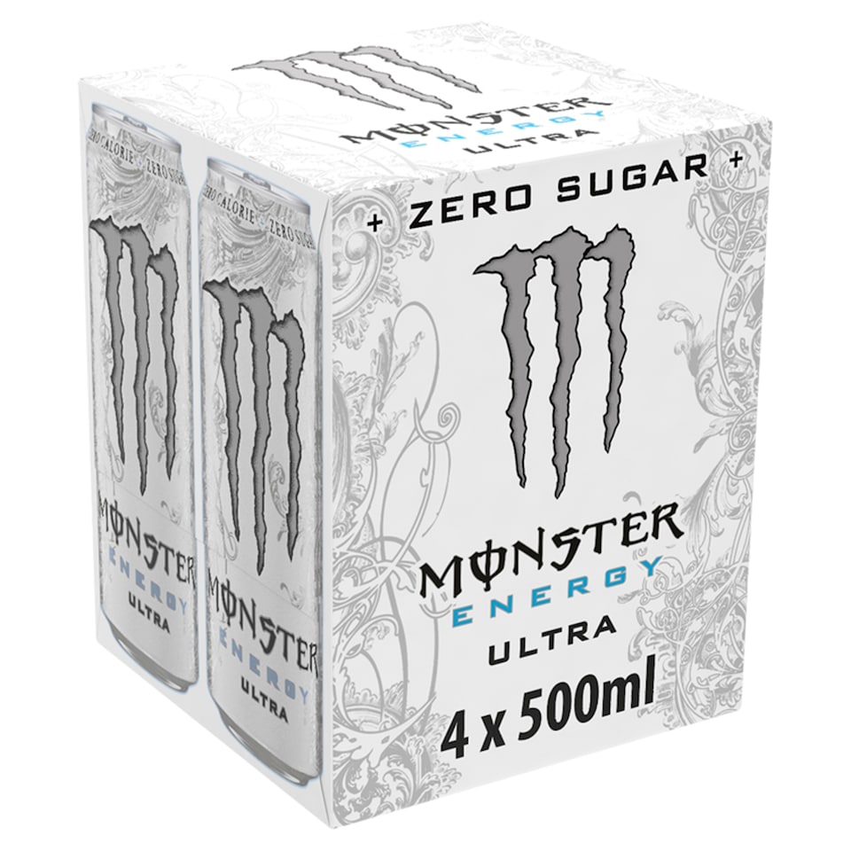 Monster Energy Ultra Z/Sgr Drink 4 X 500Ml