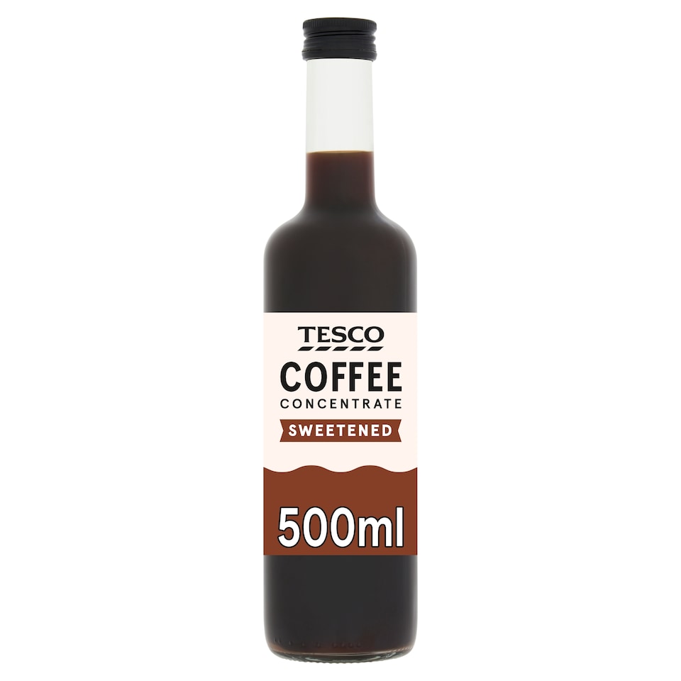 Tesco Sweetened Coffee Concentrate 500ml
