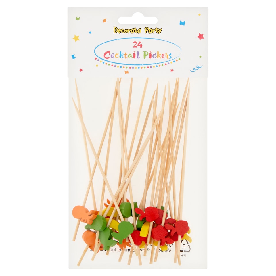 Decorata Party Cocktail Pickers 24 pcs