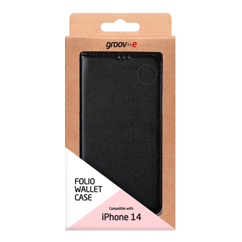 image 1 of Groov-E Iphone 14 Folio Wallet Case