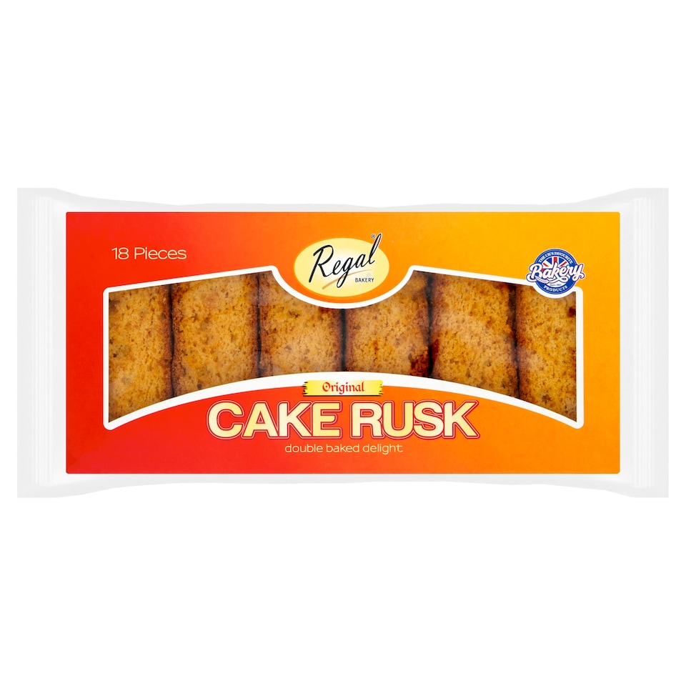 Regal Original Cake Rusks 18 Pieces