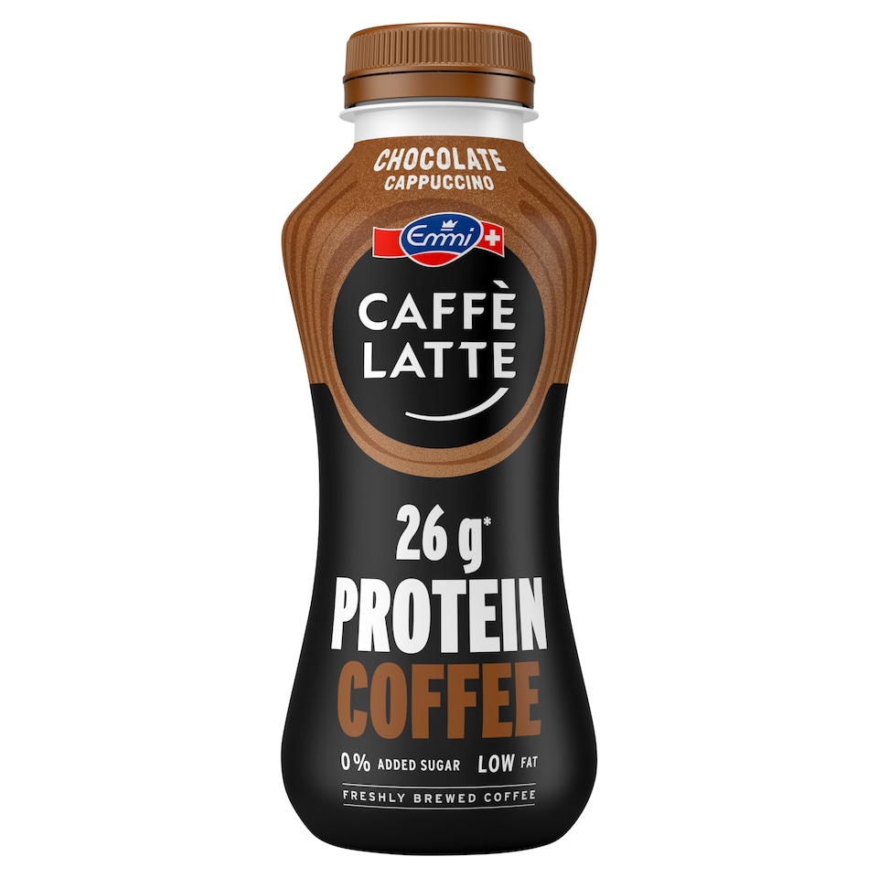 Emmi Caffe Latte 26g Protein Chocolate Cappuccino Coffee 330ml