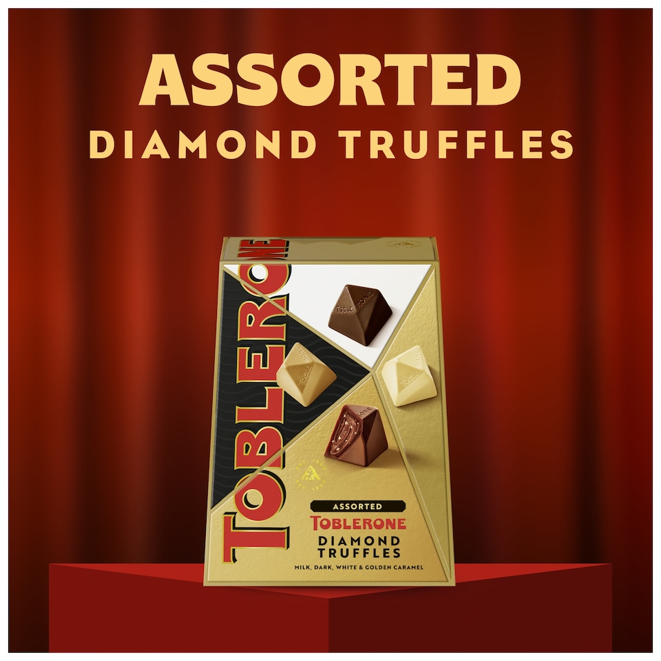 image 1 of TOBLERONE TRUFFLES ASSORTED 180G