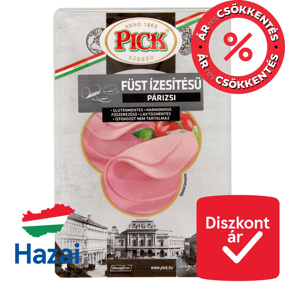 PICK Füst ízesítésű párizsi szeletelt 100 g  1. kép