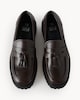 image 2 of F&F Tassel Trim Chunky Loafers in Brown