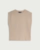 image 4 of F&F Pure Cotton Sleeveless Top in Mink