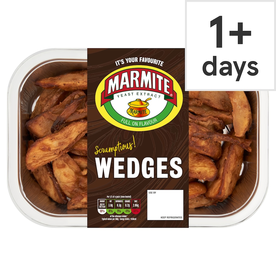 Marmite Potato Wedges 300g