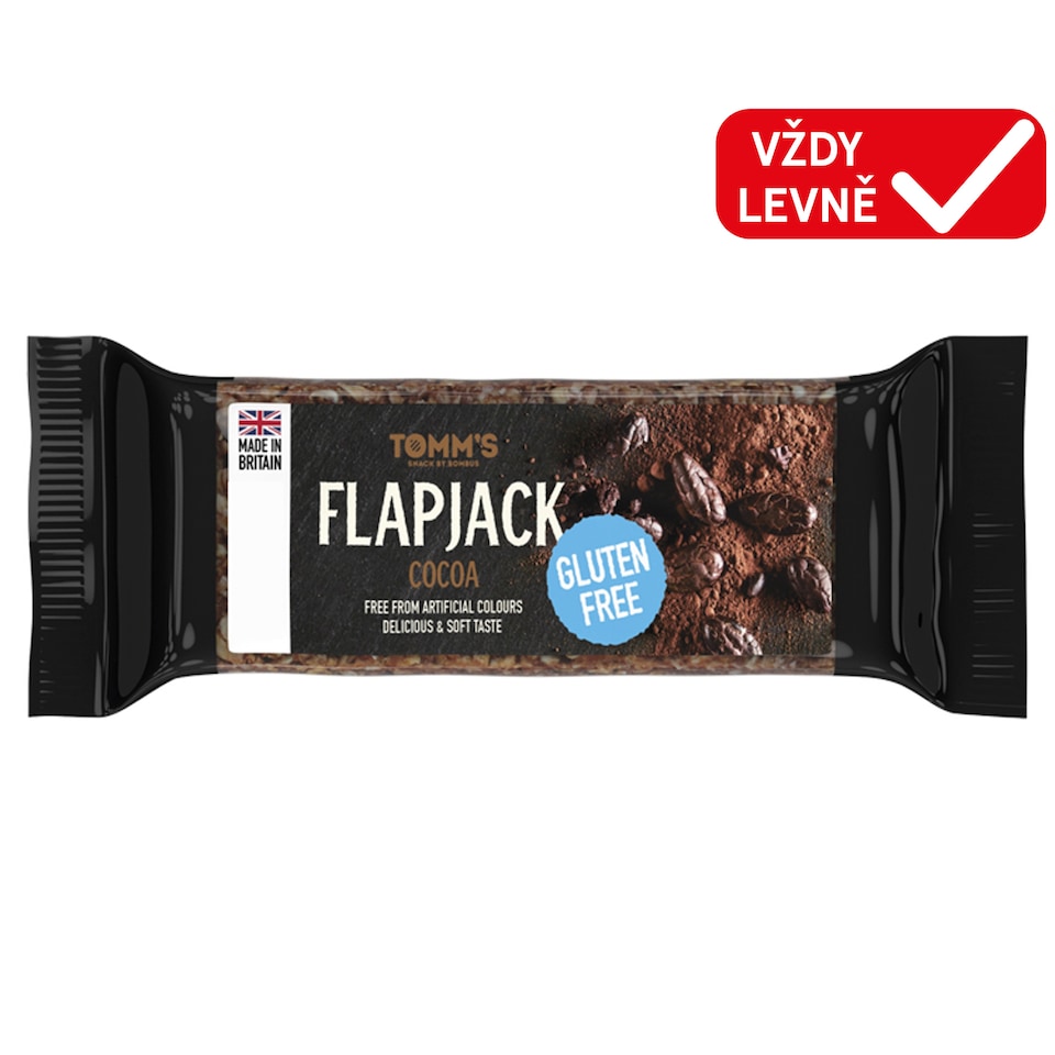 Tomm's Flapjack Gluten Free Cocoa 100g