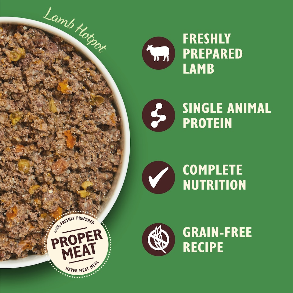image 1 of Lily's Kitchen Lamb Hotpot with Potatoes, Squash & Carrots for Dogs 150g