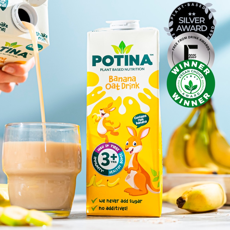 image 1 of POTINA Banana Oat drink 1 Litre