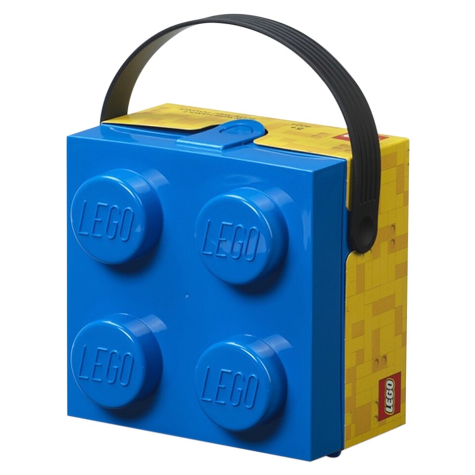 image 1 of Lego Box With Handle Blue 165 x 173 x 116 mm
