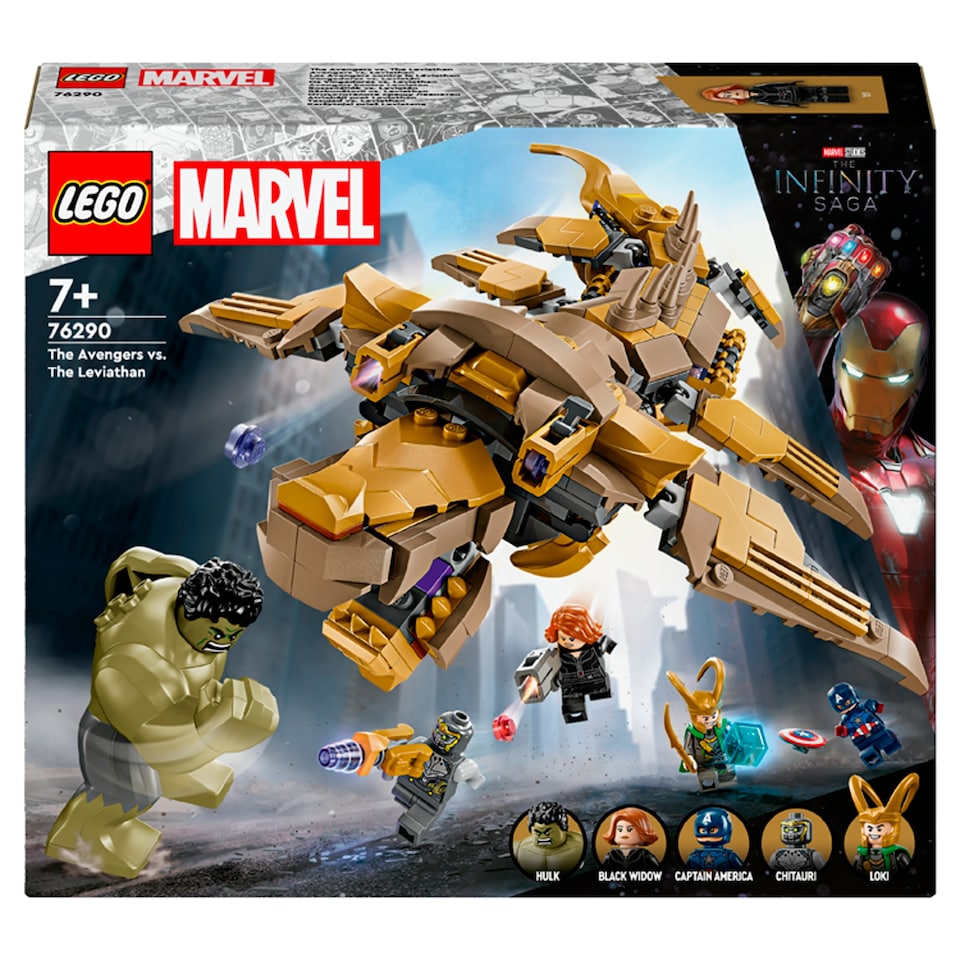 image 1 of LEGO Marvel 76290 The Avengers Vs. The Leviathan