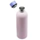 image 2 of Smash Stream Pink and Blue Metal Water Bottle 500ml