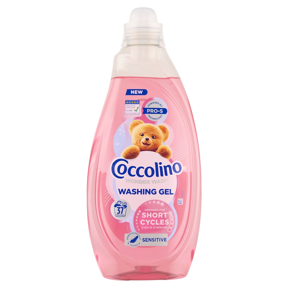 obrázok 1 z Coccolino Wonder Wash prací gel Sensitive 1,48L 37w