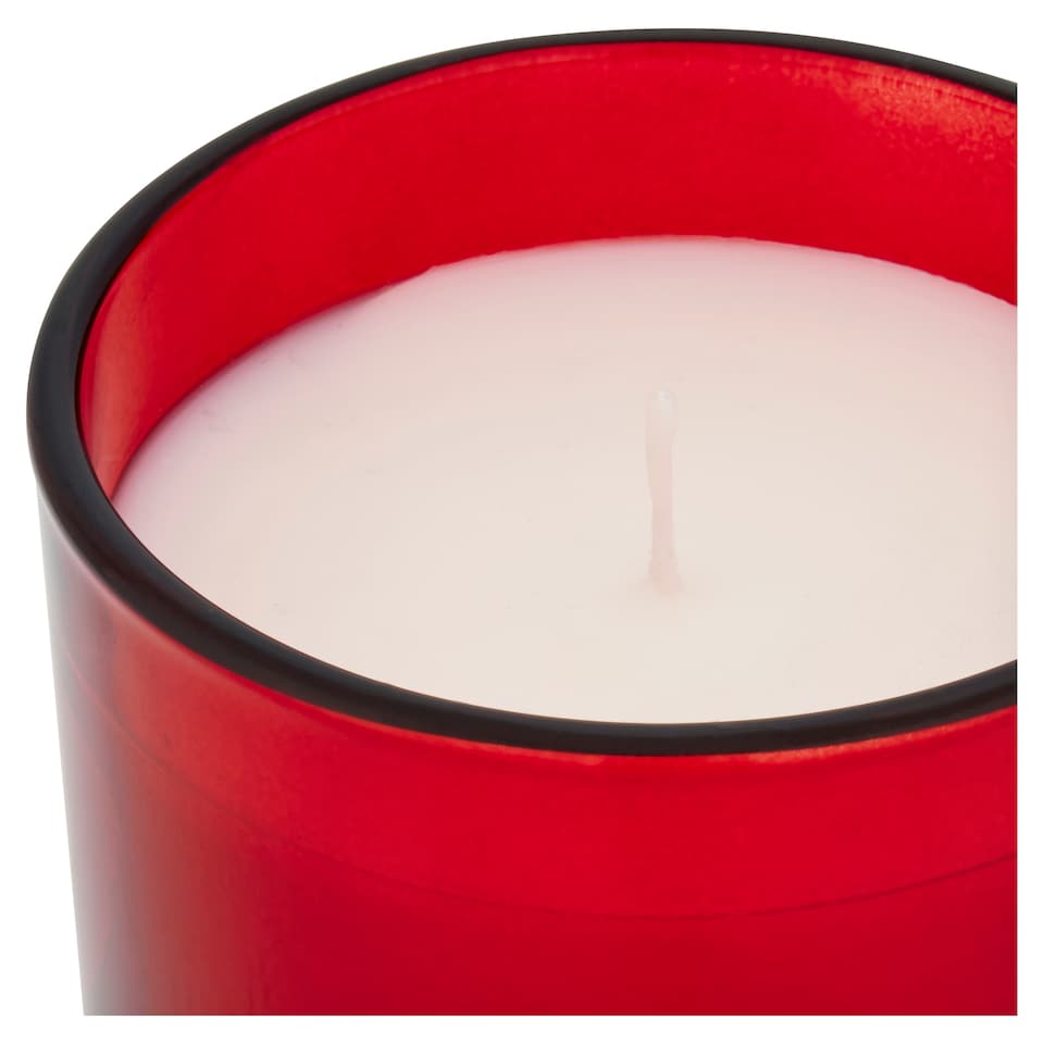 image 1 of F&F Home Floral Small Candle Pomegranate 185g