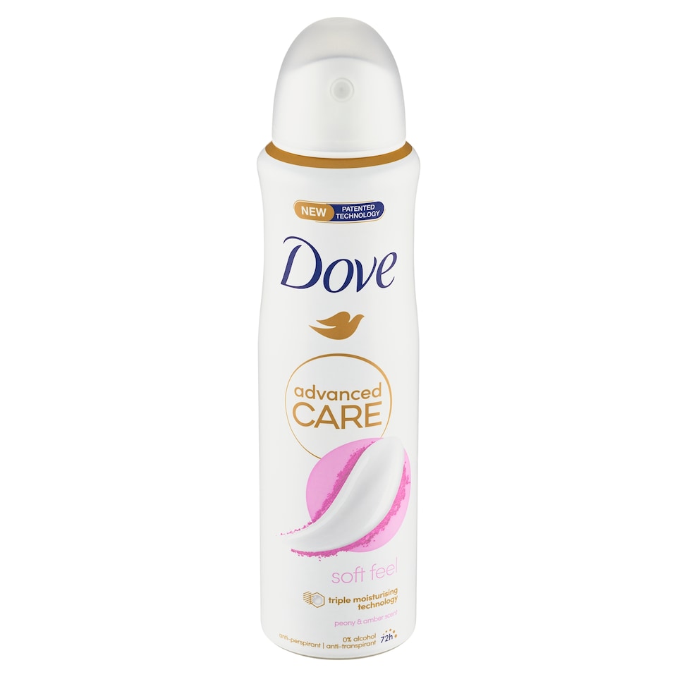 Obrázek 1 pro produkt Dove Advanced Care Soft Feel antiperspirant sprej 150ml