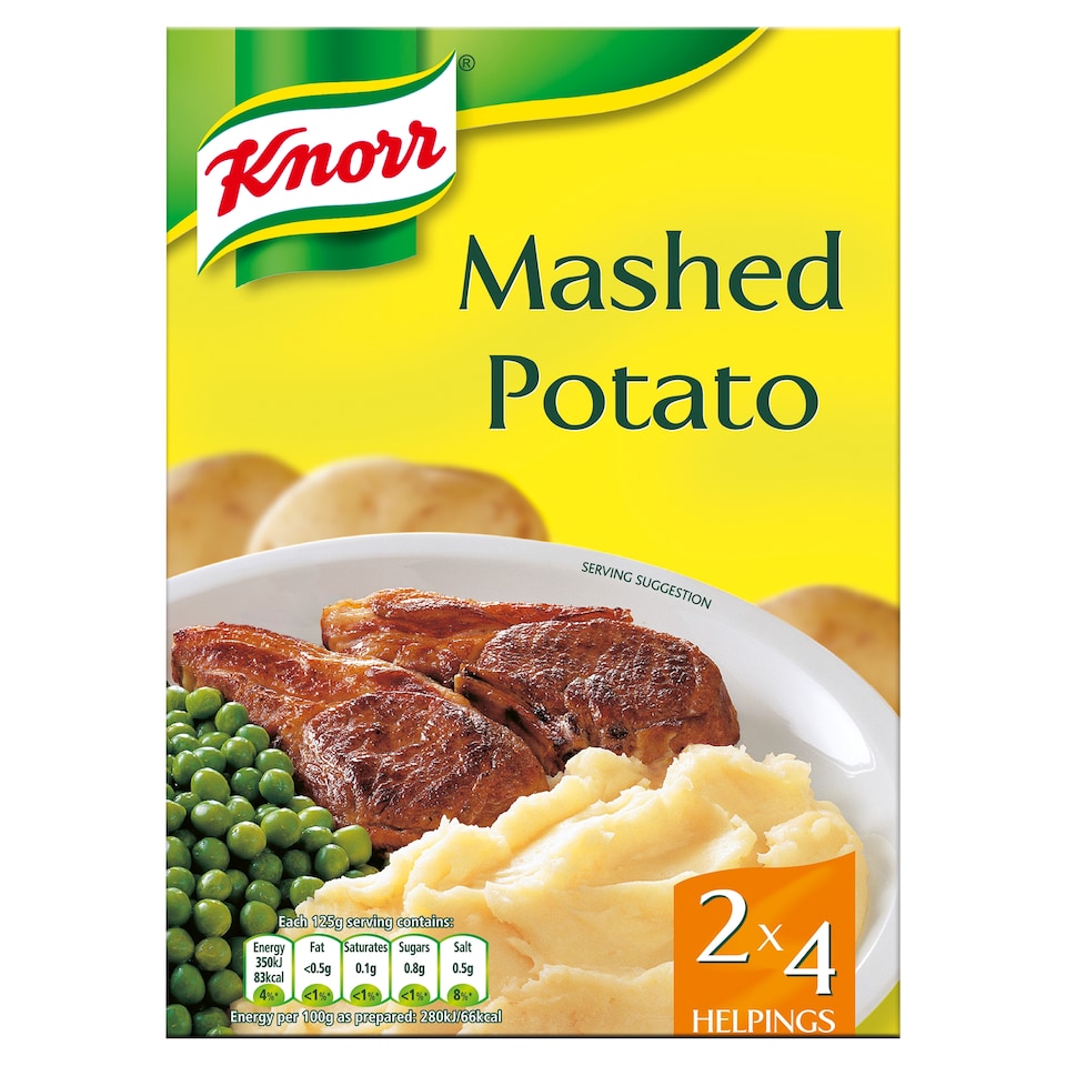 Knorr Mashed Mashed Potato 204G 2X4 Serving