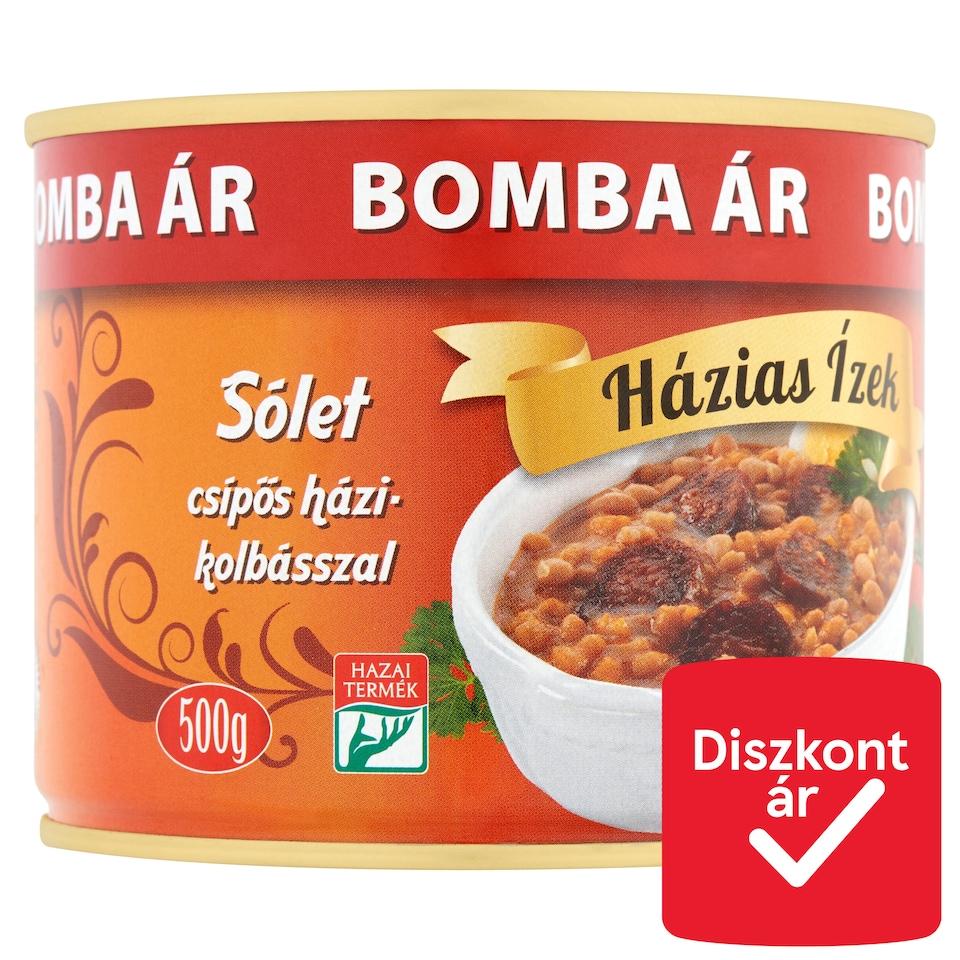 Házias Ízek sólet csípős házikolbásszal 500 g