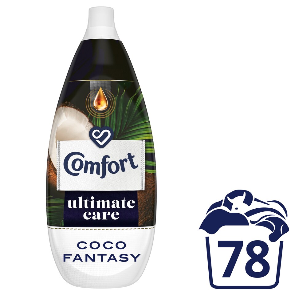 image 1 of Comfort Ultimate Care Fabric Conditioner 78W Coco 1178Ml