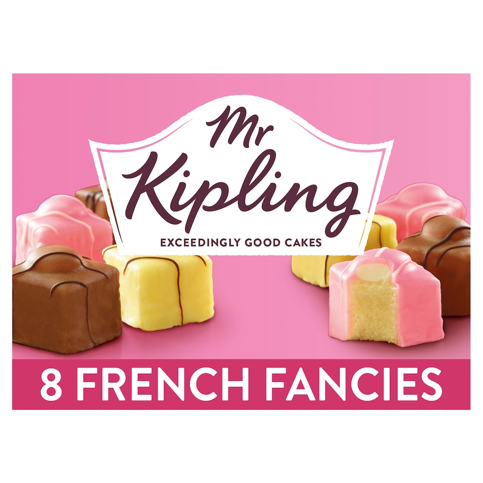 image 1 of Mr Kipling French Fancies Cakes 8 Pack