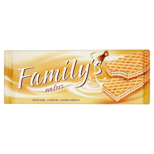 Jutrzenka Family's Wafers Cream 180G Tesco Groceries