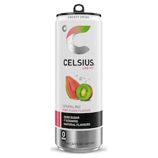 Celsius Live Fit Sparkling Kiwi Guava Flavour Sugar Free Energy Drink 355ml