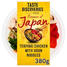 Tesco TASTE DiSCOVERIES Flavours of Japan Teriyaki Chicken With Udon Noodles 380g